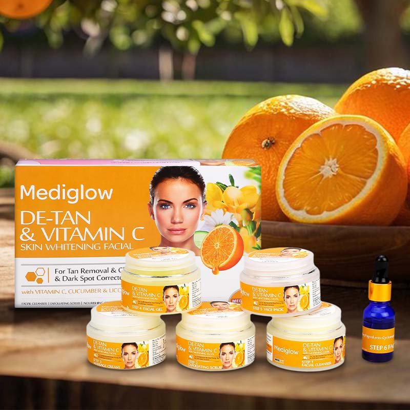 MEDIGLOW D-Tan FACIAL KIT