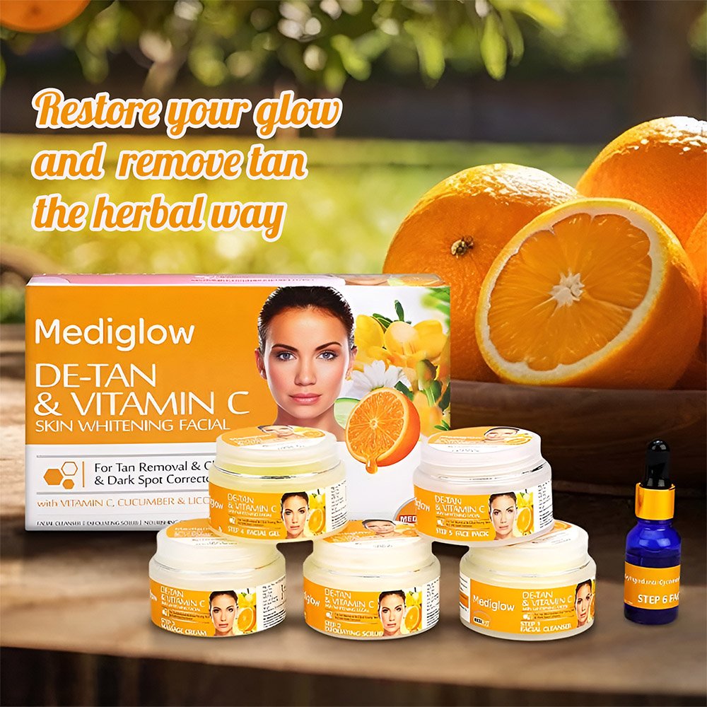 MEDIGLOW D-Tan FACIAL KIT3