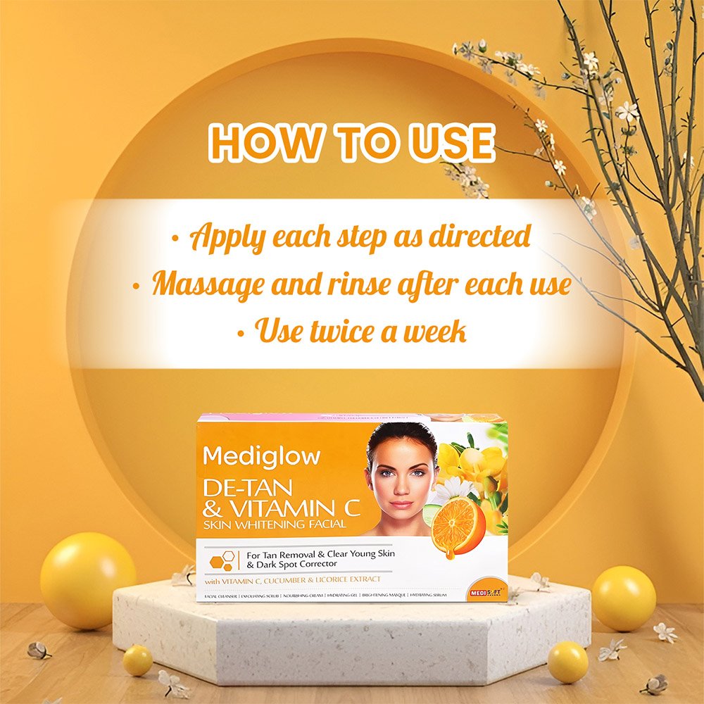 MEDIGLOW D-Tan FACIAL KIT5