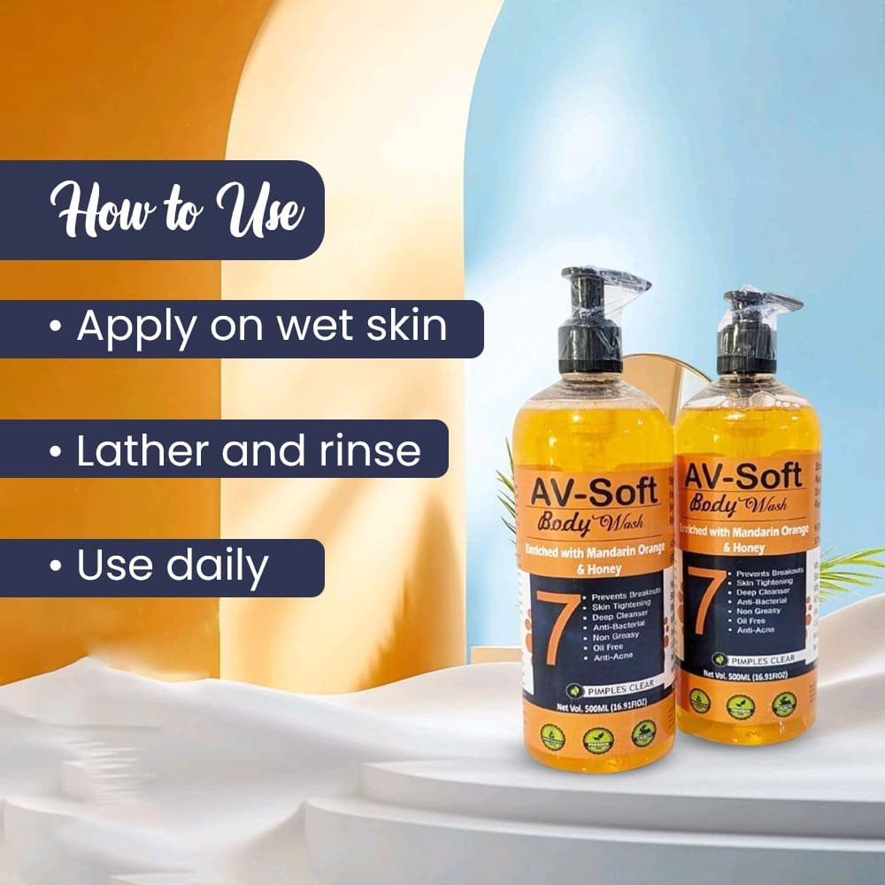 AVSOFT BODY WASH/ SHOWER GEL4