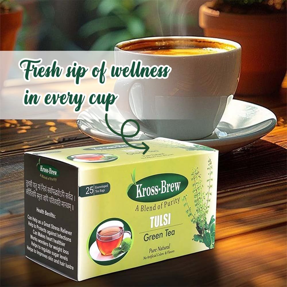 KROSS-BREW TULSI GREEN TEA2