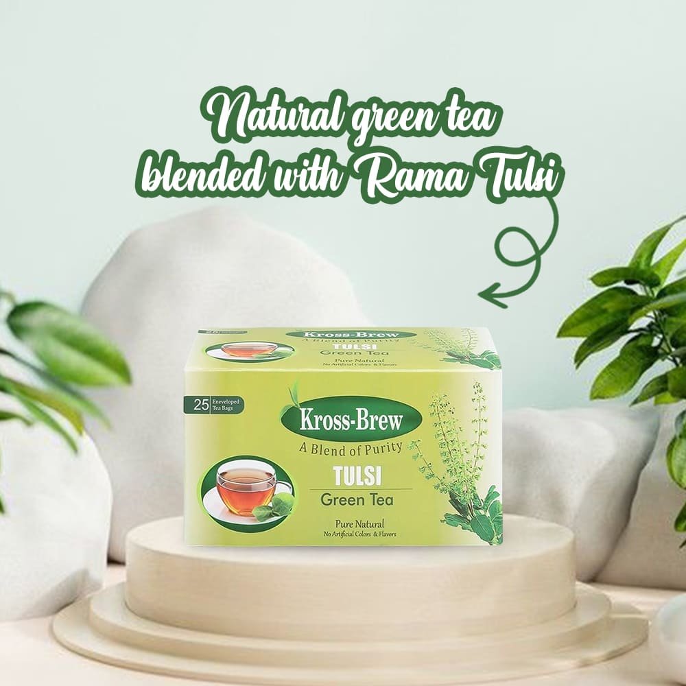 KROSS-BREW TULSI GREEN TEA5