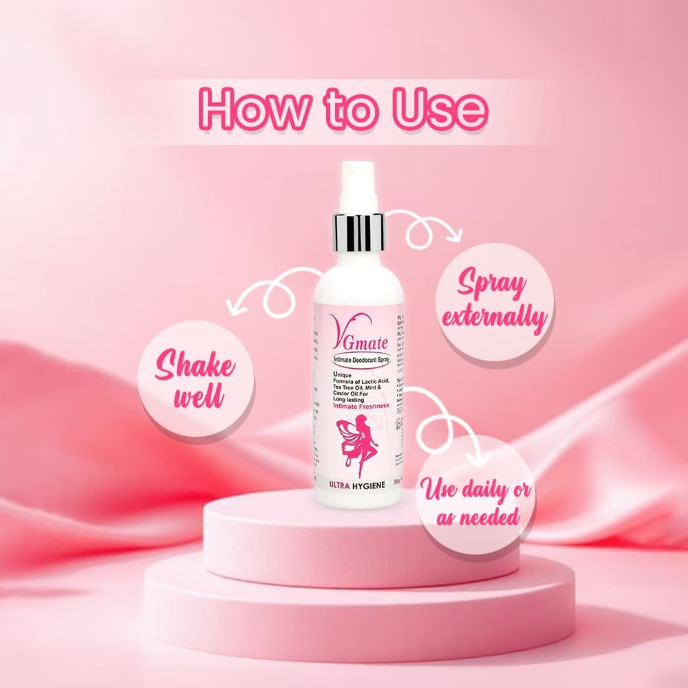 VG MATE SPRAY Vaginal Deodorant Spray4